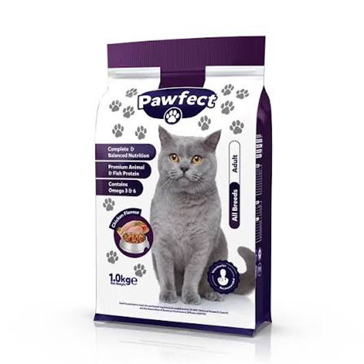Pawfect Adult Cat Food 1 kg